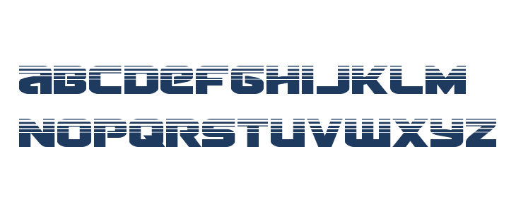 Terran Half-Tone Regular Lowercase