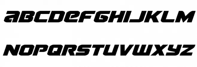 Terran Italic Fuentes MAYÚSCULAS