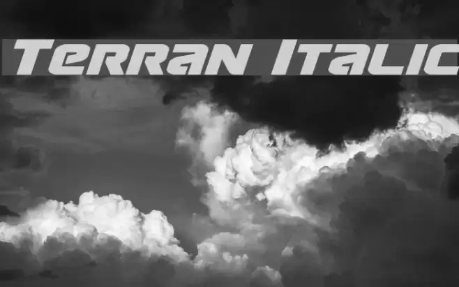 Terran Italic examples