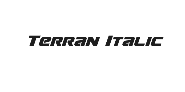 Terran Italic Logo