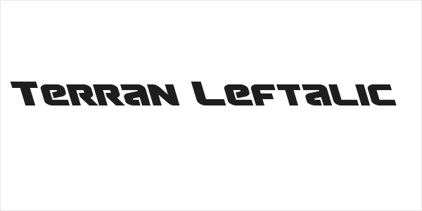 Terran Leftalic Logo