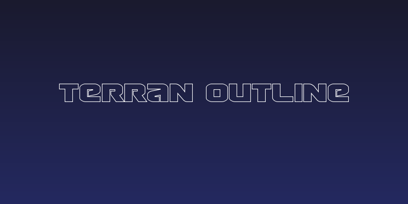 Terran Outline Social Header