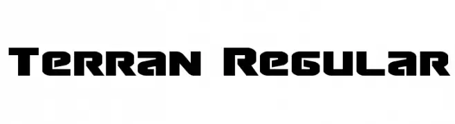 Terran Regular  تنزيل الخطوط