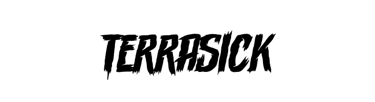 Terrasick  font caratteri gratis