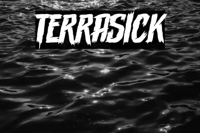 Terrasick Font examples