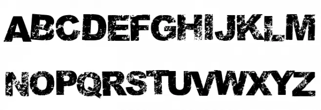 Terremoto Caratteri MINUSCOLO