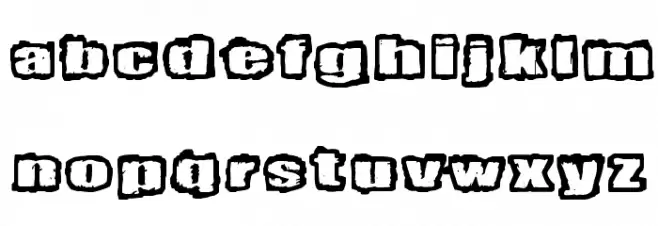 Terrieri Шрифта ВЕРХНИЙ