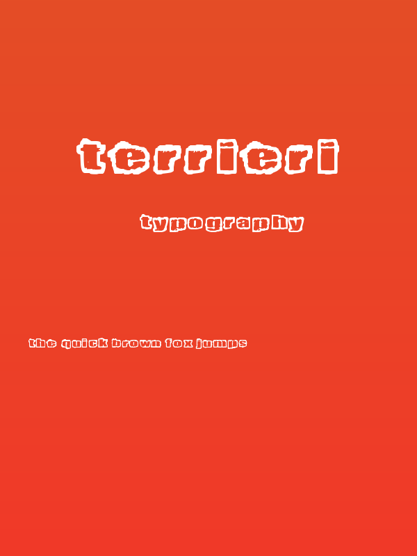 Terrieri Poster