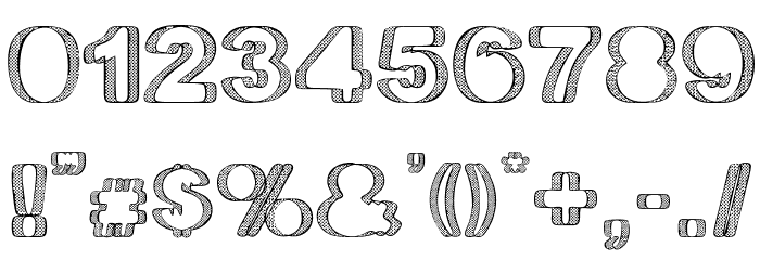 Territorio Font OTHER CHARS