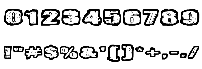 Territorio Font OTHER CHARS