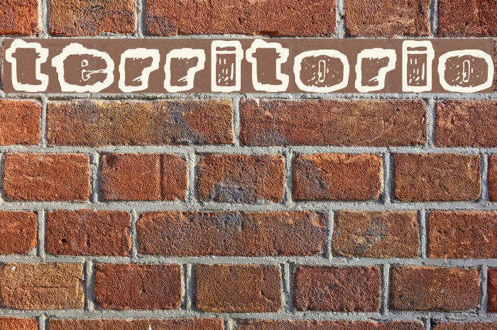 Territorio Font examples