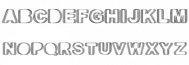 Territorio Schriftart Groß