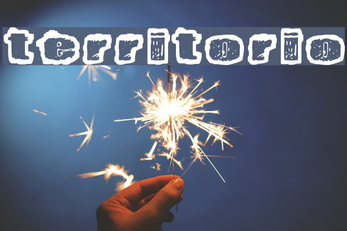 Territorio Font examples
