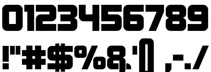 Territory Regular Font OTHER CHARS