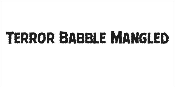 Terror Babble Mangled Logo