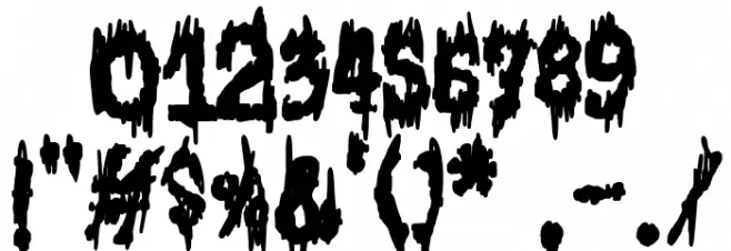 Terror Machine फ़ॉन्ट अन्य घर का काम