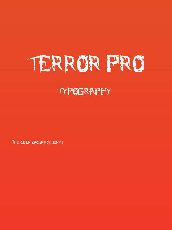 Terror Pro Poster