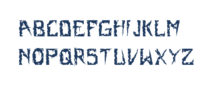 Terror Pro Lowercase