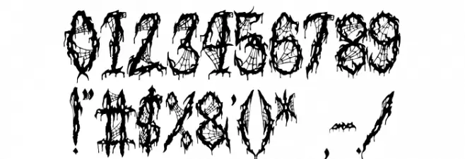 Terror Scream Caratteri ALTRI CARATTERI