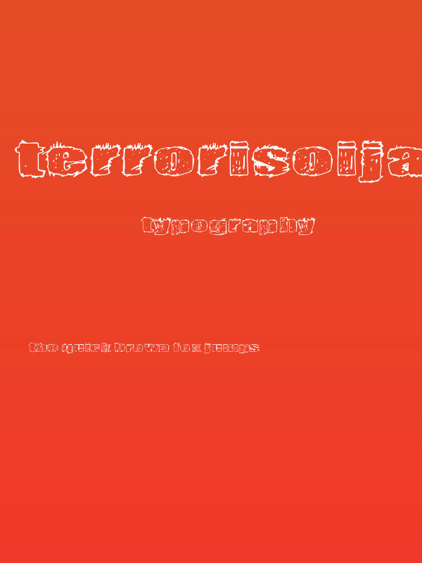 Terrorisoija Poster