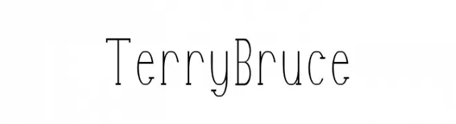 Terry Bruce  Скачать бесплатные шрифты