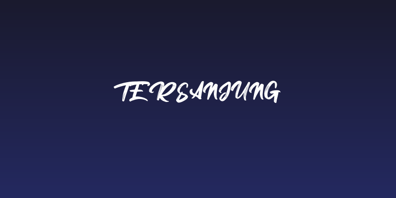 Tersanjung Social Header