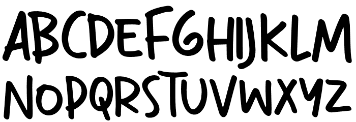 Terserah Font LOWERCASE