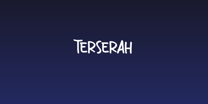 Terserah Social Header