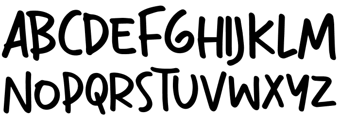 Terserah Font LOWERCASE