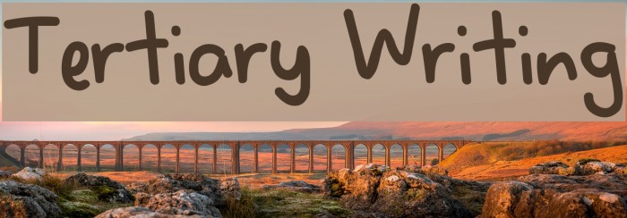 Tertiary Writing Font examples