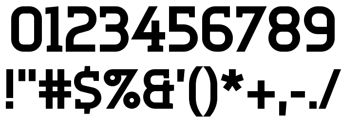 Tertre-ExtraBold Font OTHER CHARS