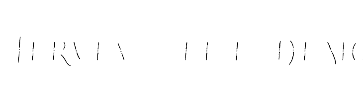 Tervia Inline Demo Font
