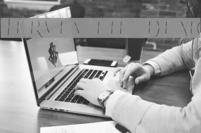 Tervia Inline Demo Font examples