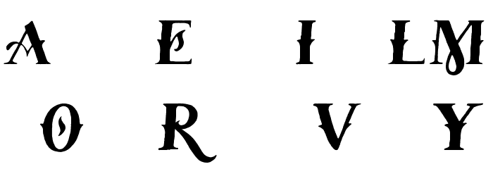 Tervia Regular Demo Font LOWERCASE