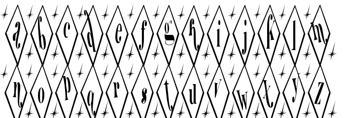 Terylene Top Font LOWERCASE