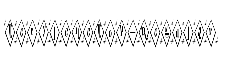 TeryleneTop-Regular  Frei Schriftart Herunterladen