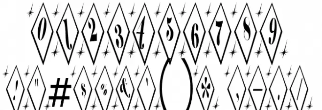 TeryleneTop-Regular Font OTHER CHARS