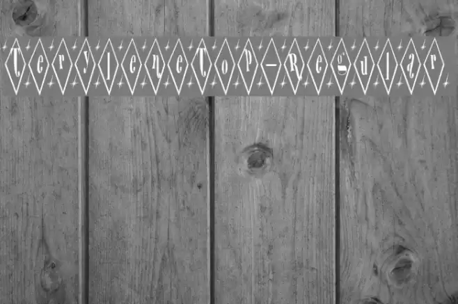 TeryleneTop-Regular Font examples