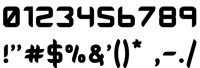 Tescaro Bold Font OTHER CHARS