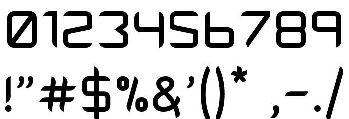 Tescaro Normal Font OTHER CHARS