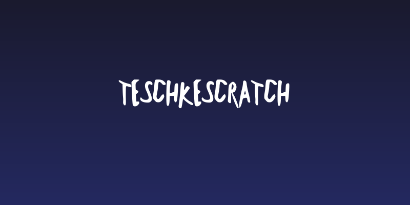 Teschkescratch Social Header