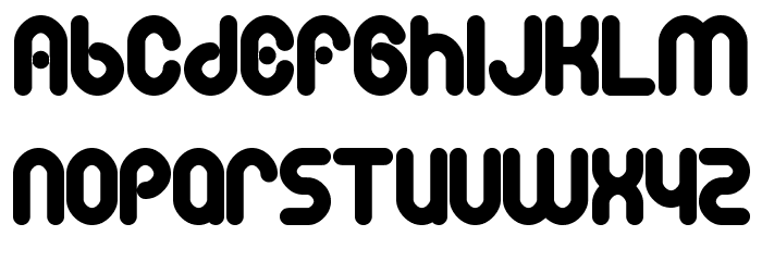 Tesh Font LOWERCASE