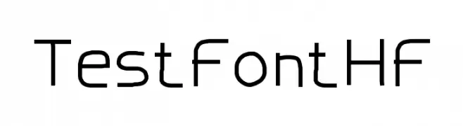 TestFontHF  تنزيل الخطوط