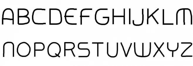 TestFontHF फ़ॉन्ट अपरकेस