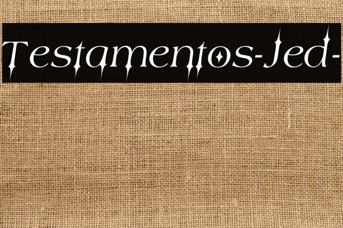 Testamentos-Jed- Example 1