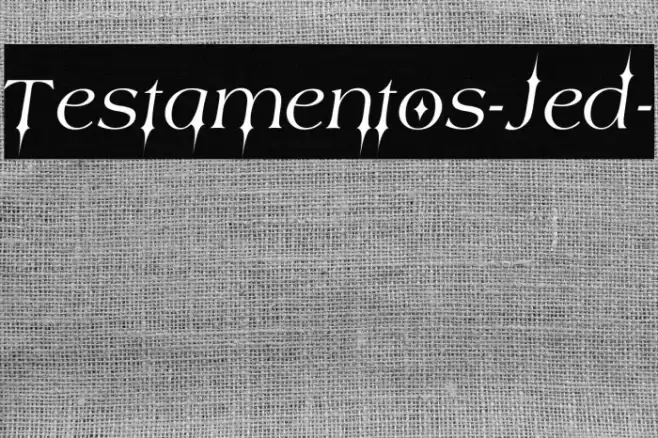 Testamentos-Jed- Fuentes examples