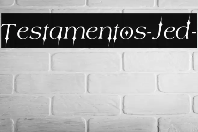 Testamentos-Jed- Fuentes examples