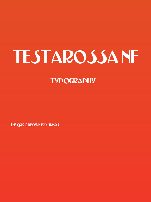 Testarossa NF Poster