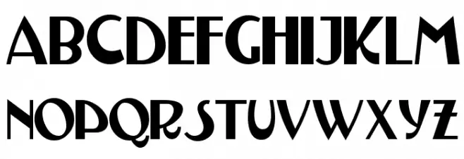 TestarossaNF Schriftart Groß