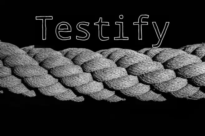 Testify Font examples